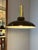 Danish Hanging Lamp with Brown Brass For Sale - Image 4 of 11