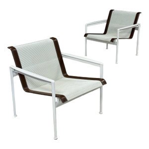 Richard Schultz 1966 Lounge Chairs - A Pair