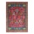 Vibrant Fuchsia & Teal Modern Bidjar Style Wool Rug With Botanical Motifs 10x14 For Sale