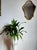 White Vintage Italian Earthenware Planter on Stand, 1970s For Sale - Image 8 of 9