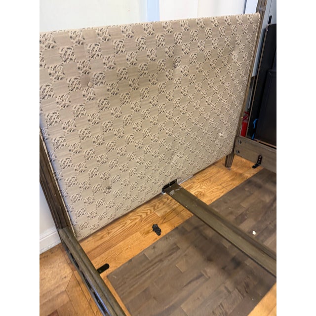 Queen Size Orlando Diaz-Azcuy for McGuire Vendome Canopy Bed Frame For Sale In San Francisco - Image 6 of 12