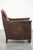 Art Deco Armchair in Velour and Decorative Nails For Sale - Image 3 of 15