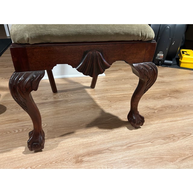 1930s Mahogany Dining Set For Sale - Image 11 of 12