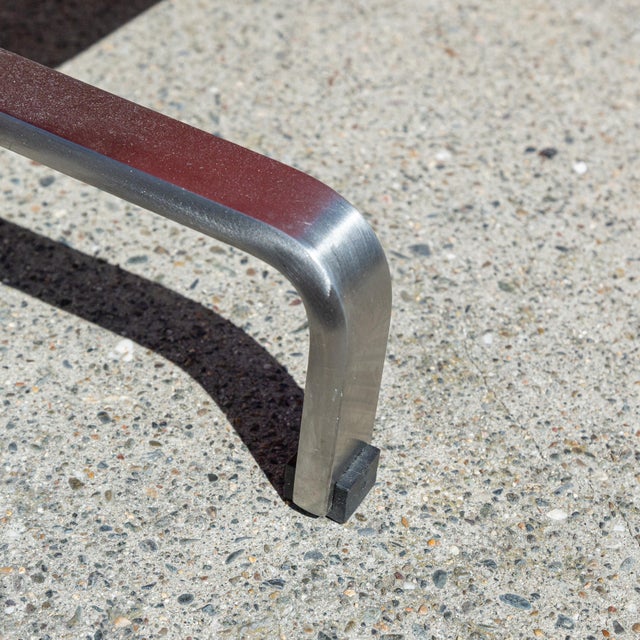 Poul Kjærholm Style Pk31 3-Seater Sofa in Red Leather For Sale - Image 14 of 16