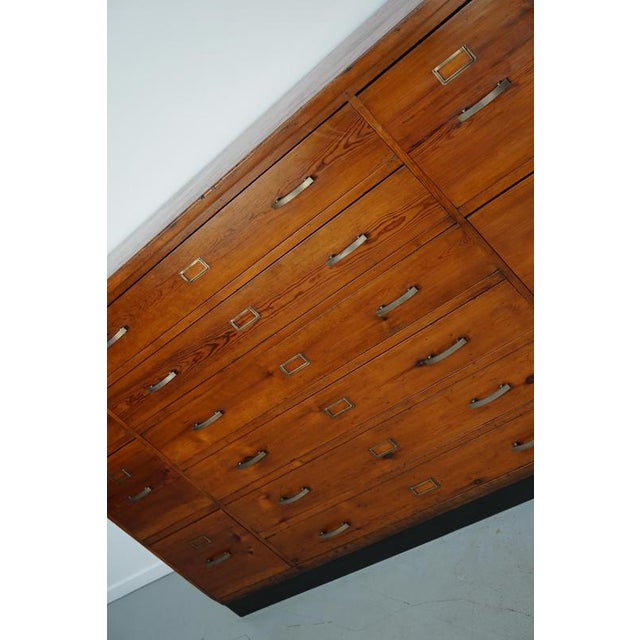Dutch Pitch Pine Apothecary Cabinet, 1930s For Sale - Image 4 of 15
