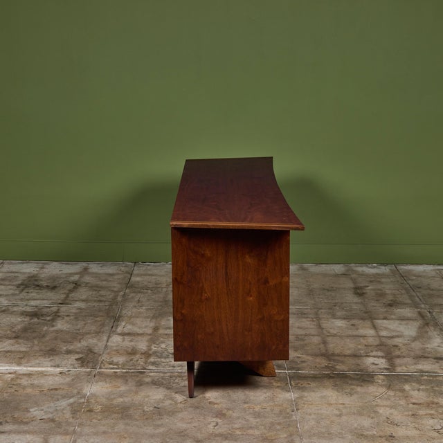 Brown George Nakashima Origins Credenza for Widdicomb For Sale - Image 8 of 18