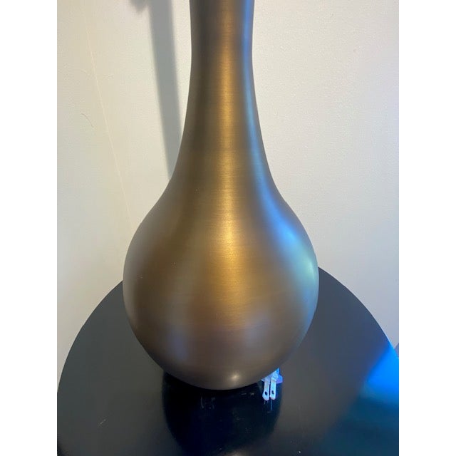 Metal Beautifully Stunning Lloyd Bulb Table Lamp - Brushed Brass For Sale - Image 7 of 12