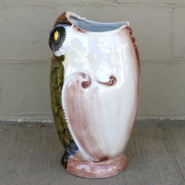 Add a touch of whimsy and classic mid-century Hollywood Regency flair to your entryway with this stunning vintage Italian...