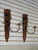 Age: Approx: 20 Years Old Details: High Quality Construction Candelabra Wall Sconces Heavy Iron Construction Condition:...