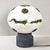 Vintage Space Age UFO Planet Table Lamp in Plaster and Glass, 1970s For Sale - Image 15 of 16