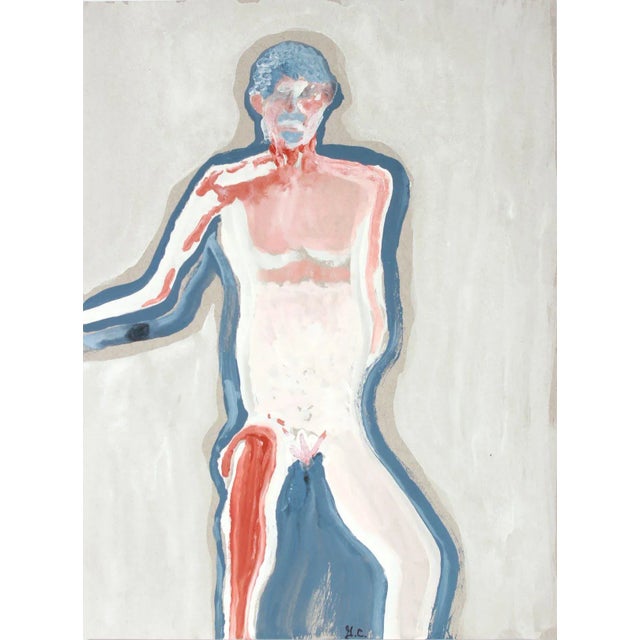 "John" 2018-19 Figurative Mixed Media For Sale