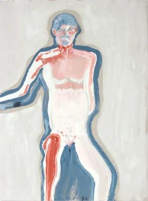 "John" 2018-19 Figurative Mixed Media