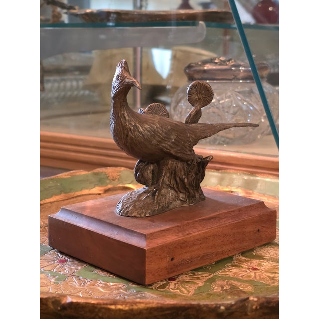 Sam Hill Bronze bird sculpture