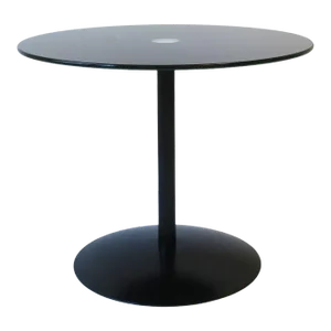 Minimalist Black Side Drinks Table
