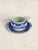 Mid 19th Century Antique English Mason Blue-and-White Transferware Gravy Boat and Stand For Sale - Image 5 of 7