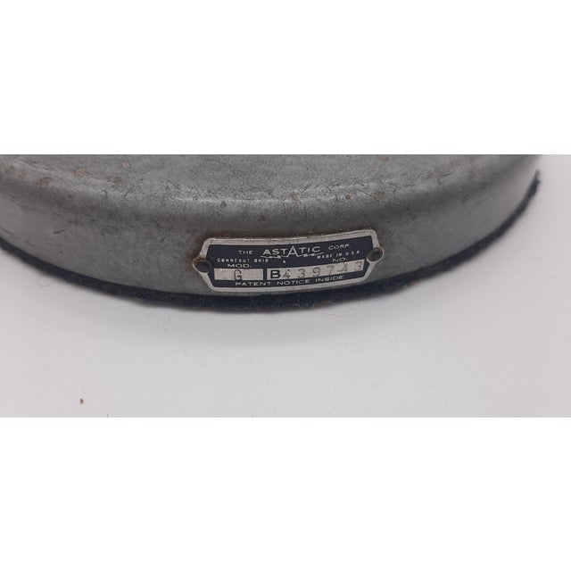 Vintage Astatic Microphone, 1950s For Sale - Image 3 of 7