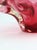 1960s Mid-Century Bohemian Art Glass Cranberry Centrepiece Bowl by Josef Hospodka for Chřibská, 1960s For Sale - Image 5 of 7