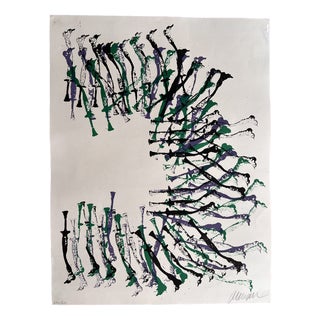 Fernandez Arman, Imenoteeth, Lithograph, 1977 For Sale