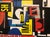 Abstract Expressionism Ronald Ahlstrom, Abstract Mixed Media Torn Paper Collage Pop Expressionist Painting For Sale - Image 3 of 5