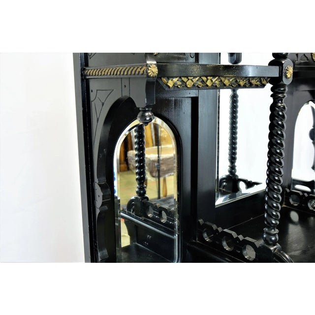 Glass Antique French Storage or Display Cabinet For Sale - Image 7 of 11