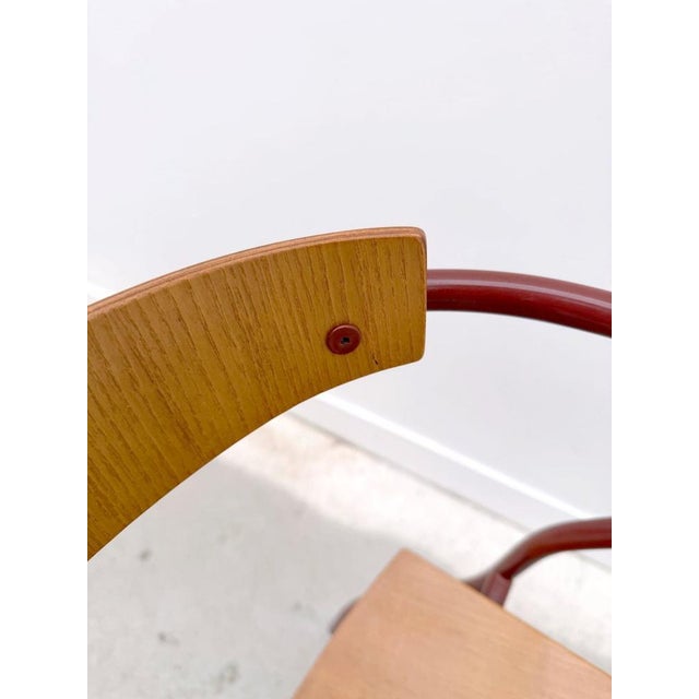 Rio Chair in Wood and Metal by Pascal Mourgue, 1991 For Sale - Image 6 of 10