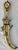 Plastic Traditional Curved Moroccan Dagger For Sale - Image 7 of 11