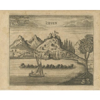 Antique View of Jaffa Holy Land Engraving, 1735 For Sale