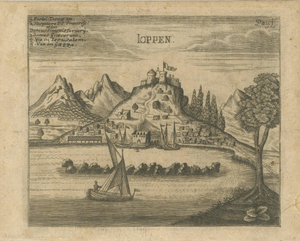 Antique View of Jaffa Holy Land Engraving, 1735