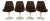 Eero Saarinen Fully Upholstered Tulip Side Chairs for Knoll - Set of Four For Sale