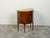 Wood Italian Neoclassical 18th Century Walnut Demilune Cabinet with Marquetry Décor For Sale - Image 7 of 12