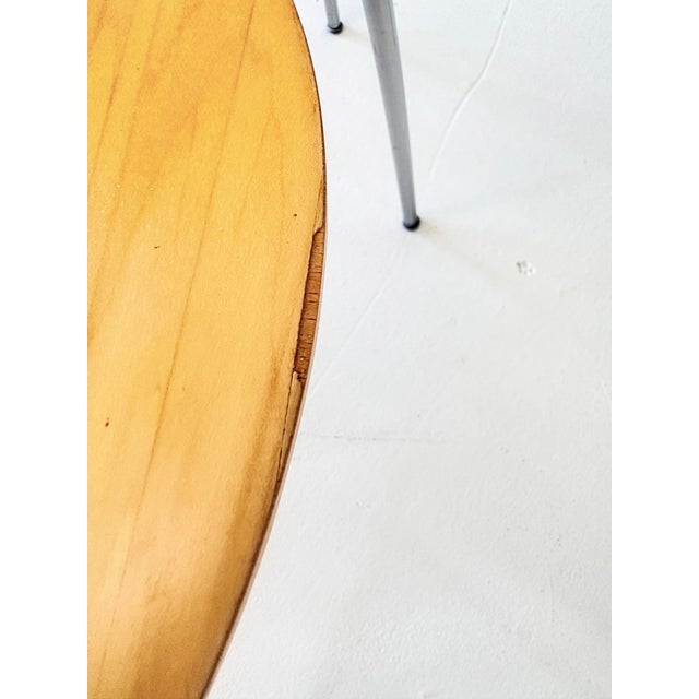 Jesús Gasca for Stua "Globus" Modern Molded Wood & Chrome Stackable Dining Chairs - Set of 8 For Sale - Image 13 of 14