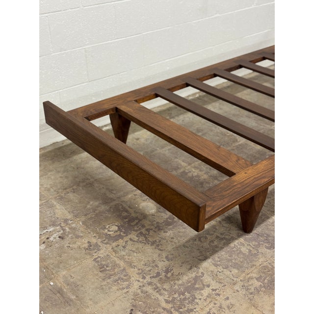 2010s Senufo inspired Solid Wood Daybed For Sale - Image 5 of 12