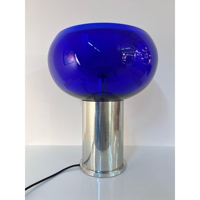 Table Lamp with Double-Walled Glass Shade from Doria For Sale - Image 11 of 11
