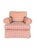 Red Harden English Country Plaid Club Chair & Matching Ottoman – Traditional Tartan Upholstery For Sale - Image 8 of 15