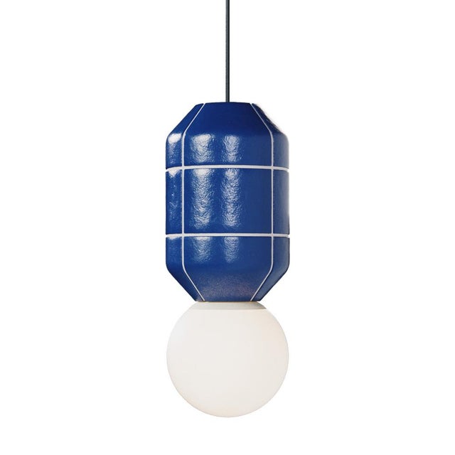 Ceramic Base Pendant Lamp by Svitanok For Sale - Image 6 of 6