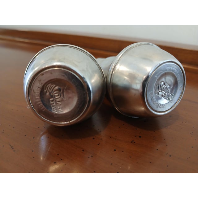 Vintage Sterling Silver Salt and Pepper Shaker Set by Duchin Creation ...