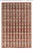 2010s Rug & Kilim’s Distressed Classic Style Rug in Beige-Brown, Red Geometric Pattern For Sale - Image 5 of 5