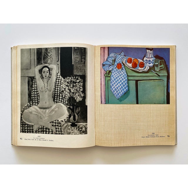 Henri Matisse Vintage 1958 First Edition Fine Art Lithograph Print Large Volume French Modern Art Hardcover Book For Sale - Image 12 of 18