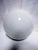 Early 20th Century Short Schoolhouse Mushroom-Shape Ceiling Glass Globe Pendant For Sale - Image 5 of 5