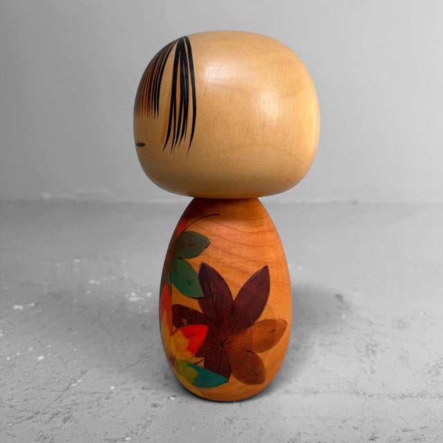 1970s Shōwa Yamazato Kokeshi by Yuji Kawase, 1970s For Sale - Image 5 of 11
