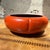 Japanese Japanese Lacquerware Bowl/Tea Caddy Persimmon Shape Nishimura Shoun For Sale - Image 3 of 13