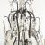 Metal French Louis XV Style Crystal Chandelier For Sale - Image 7 of 13