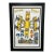 Red Grooms “Ruckus Taxi” Print, Framed For Sale