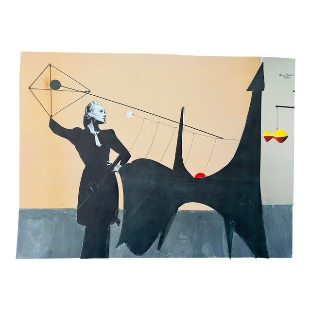 Original 9th of Calder Collage Series by Erik Sulander For Sale