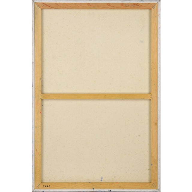 Multicolor Abstract Expressionist With Red, Blue, & Green by Catherine Freethy For Sale - Image 11 of 11