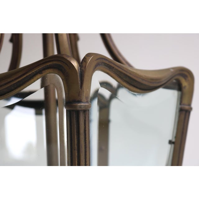 Edwardian Jugendstil Hall Pendant Lantern, 1890s For Sale - Image 6 of 12