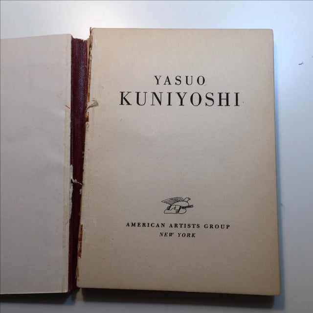 Mid-Century Modern Yasuo Kuniyoshi Monograph No. 11 1945 For Sale - Image 3 of 11