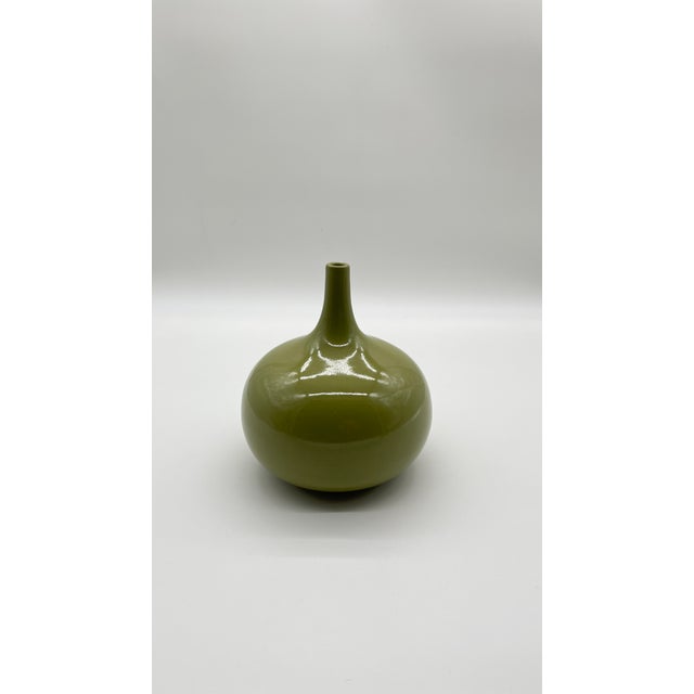 Postmodern Ceramic Ball Vase by Aimé Cécile For Sale - Image 3 of 4