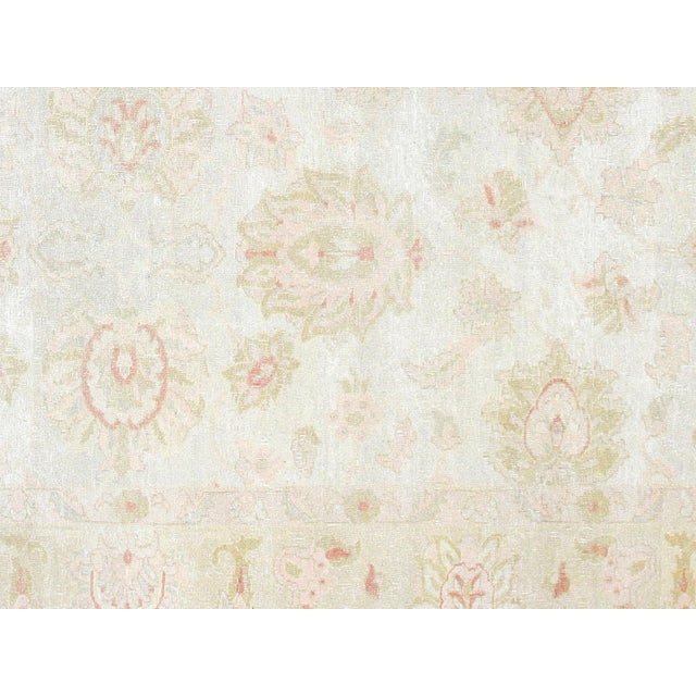 Crafted in the Nile delta region of Northern Egypt, this Vintage Egyptian Sultanabad Rug features a hand-woven design...