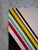 Late 20th Century Vintage Hard Edge Abstract Painting, 3d Convex Curved Pop Art For Sale - Image 5 of 9